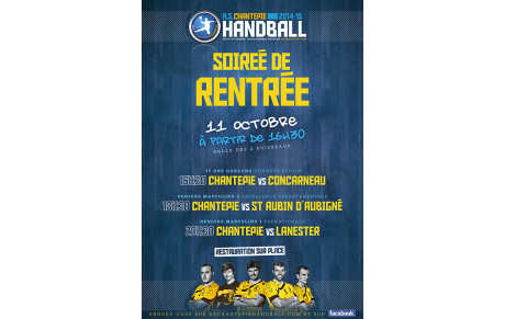 Soirée de rentrée !