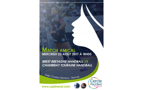 Brest / Chambray au CPB - mercredi 23/08